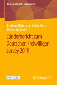 Länderbericht Zum Deutschen Freiwilligensurvey 2019