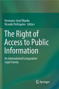 Right of Access to Public Information