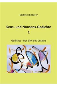 Sens- und Nonsens-Gedichte 1