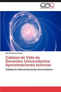 Calidad de Vida de Docentes Universitarios