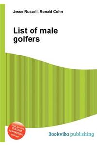 List of Male Golfers