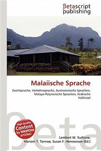 Malaiische Sprache