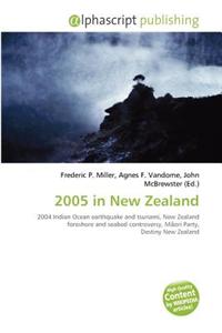 2005 in New Zealand
