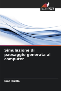 Simulazione di paesaggio generata al computer