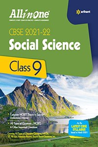 CBSE All In One Social Science Class 9 for 2022 Exam (Updated edition for Term 1 and 2)