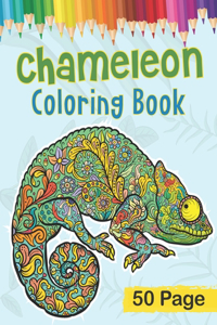 Chameleon Coloring Book