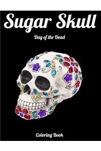 Sugar Skull Day of the Dead Coloring Book