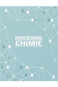 Cahier hexagonal chimie - Carnet de notes spécial Chimie organique biochimie - Tableau périodique des éléments inclus