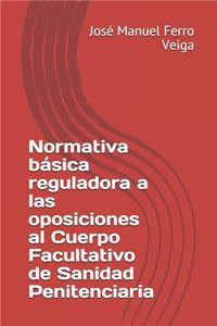 Normativa básica reguladora a las oposiciones al Cuerpo Facultativo de Sanidad Penitenciaria