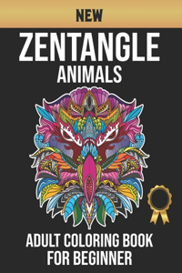 New Zentangle Adult Coloring Book for Beginners