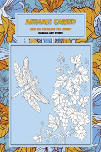 Libri da colorare per adulti - Mandala Anti stress - Animale carino