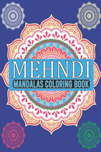 Mehndi Mandalas Coloring Book