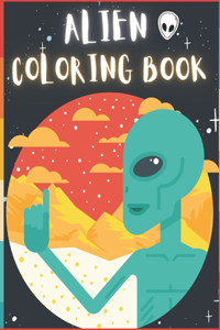 Alien Coloring Book