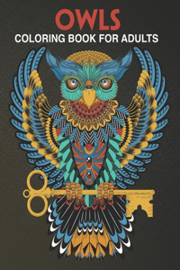 Owls Coloring Book For Adults
