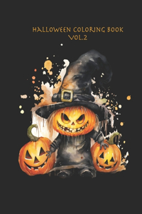 Halloween Coloring Book vol. 2