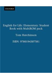 English for Life: Elementary: Student's Book with MultiROM Pack