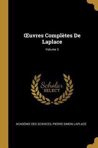 OEuvres Complètes De Laplace; Volume 3