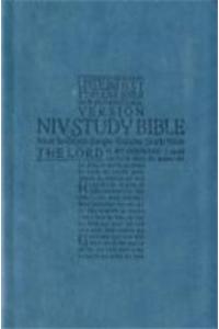 Niv Study Bible Soft-Tone, Cross Edition 