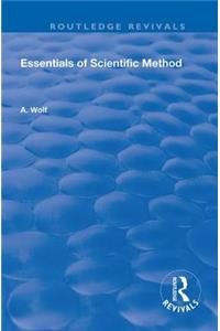 Essentials of Scientific Method