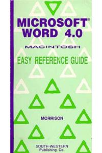 Microsoft Word 4.0, Macintosh