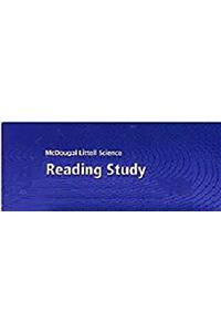 McDougal Littell Science: Spanish Reading Study Guide Grades 6-8