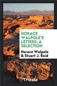 Letters: A Selection. with an Introd. by Stuart J. Reid