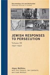 Jewish Responses to Persecution