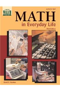 Math in Everyday Life