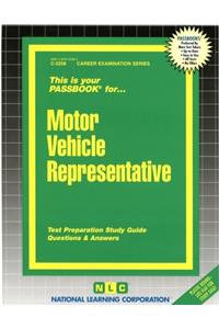 Motor Vehicle Representative
