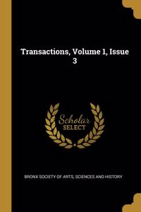 Transactions, Volume 1, Issue 3