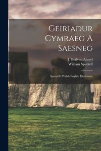 Geiriadur Cymraeg A Saesneg