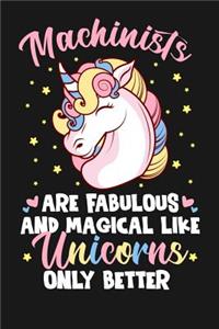 Machinists Are Fabulous And Magical Like Unicorns Only Better