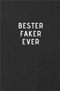 BESTER FAKER EVER - Journal - Tagebuch - Notizbuch - Notebook