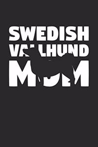 Swedish Vallhund Notebook 'Swedish Vallhund Mom' - Gift for Dog Lovers - Swedish Vallhund Journal