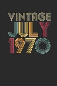 Vintage July 1970
