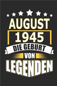 August 1945 Die Geburt von Legenden
