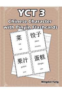 Yct 3 Chinese Character with Pinyin Flashcards