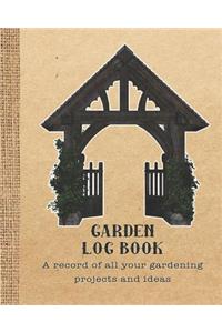 Garden log book