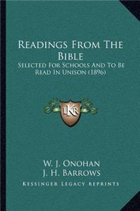 Readings from the Bible