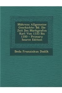 Mahrens Allgemeine Geschichte