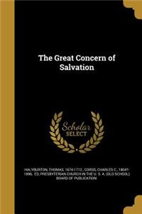 The Great Concern of Salvation