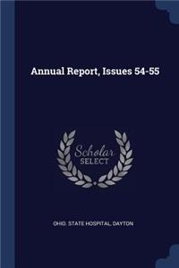 Annual Report, Issues 54-55