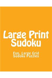 Large Print Sudoku