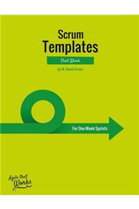 Scrum Templates That Work