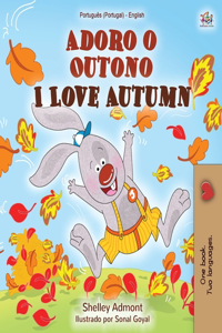 I Love Autumn (Portuguese English Bilingual Children's Book - Portugal)