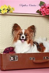 Papillon October Notebook Papillon Record, Log, Diary, Special Memories, to Do List, Academic Notepad, Scrapbook & More