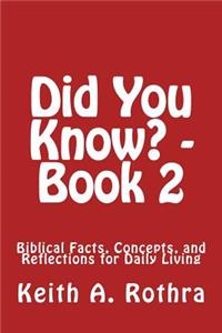 Did You Know - Book 2