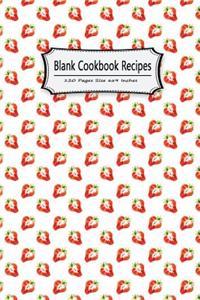 Blank Cookbook Recipes 120 Pages Size 6x9 Inches