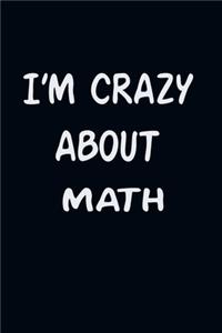 I'am CRAZY ABOUT MATH