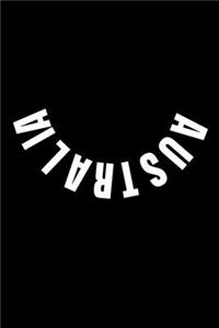 Funny Australia notebook